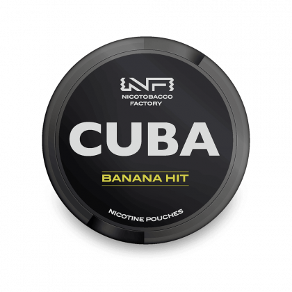 Cuba Black Banana Hit All White Snus Best Price