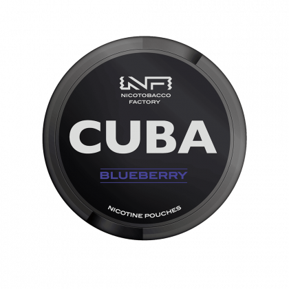 Cuba Black Blueberry All White Snus Best Price