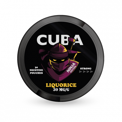 Cuba Ninja Liquorice All White Snus Best Price