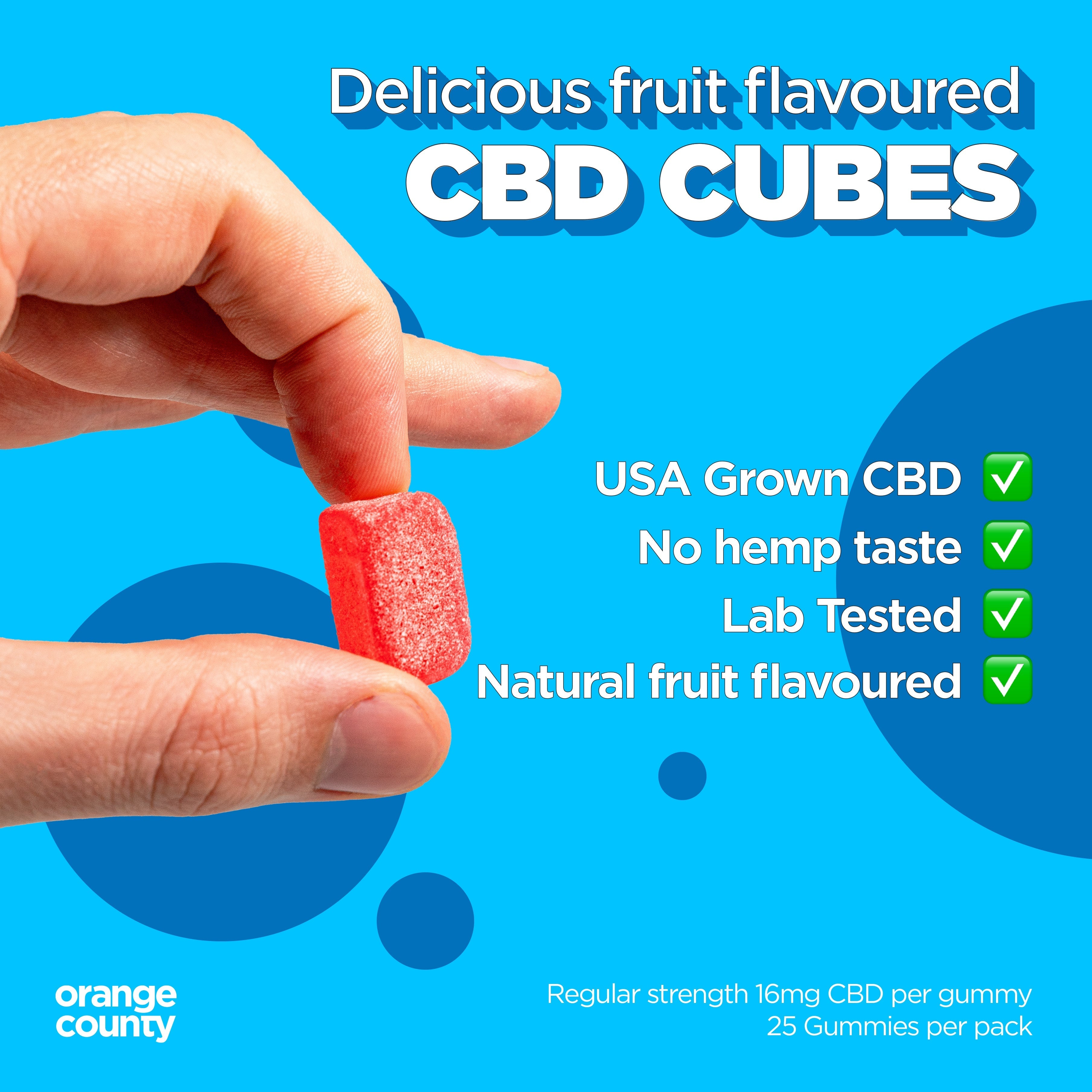CBD Gummy Cubes Grab Bag (200mg)