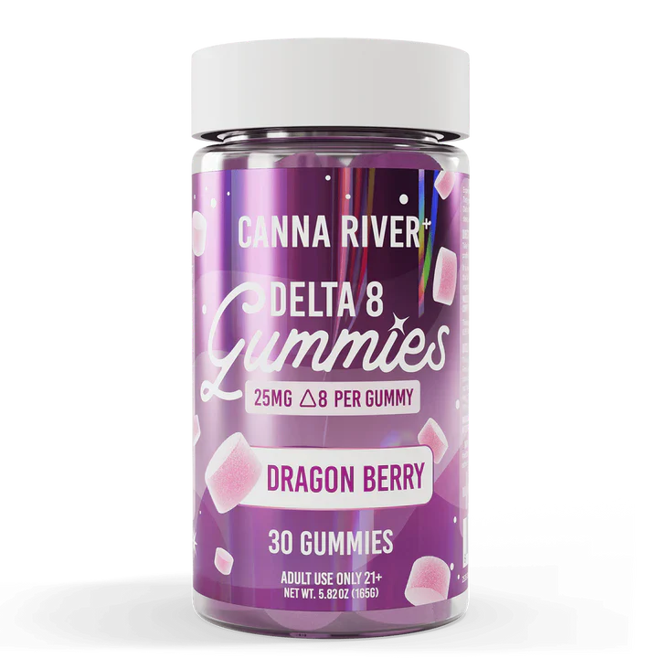 Delta 8 THC Gummies – Dragon Berry – Canna River