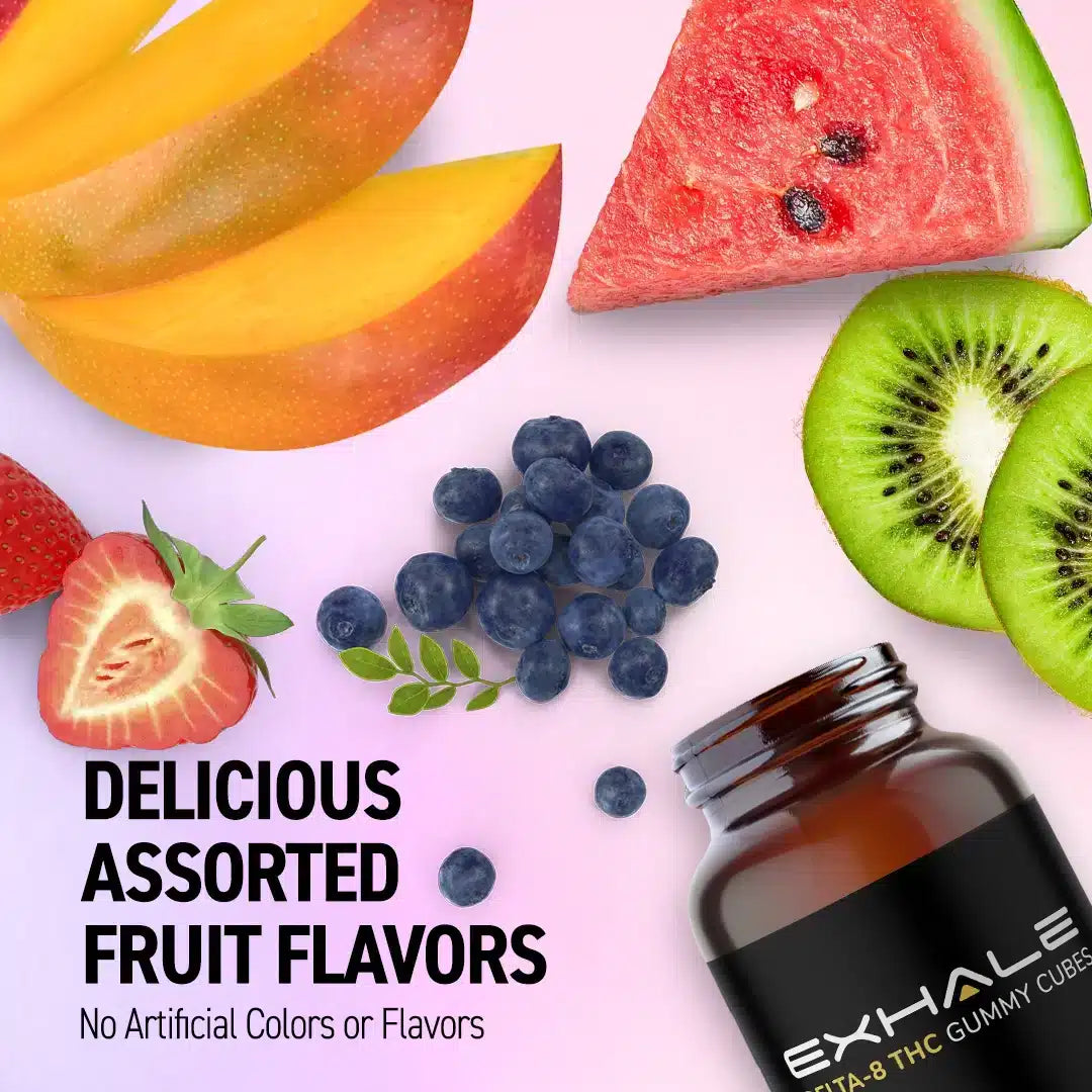 Exhale 3000mg Delta 8 Gummies
