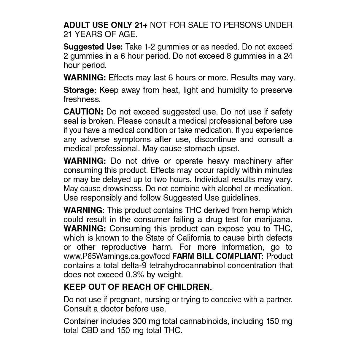 cbdMD Delta 9 THC Relax Gummies