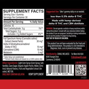 D9 + CBN Sleep Gummies
