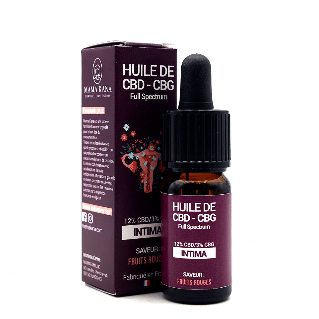 MAMA KANA CBD Huile Intima 👩🏻⚕️ 12% CBD + 3% CBG