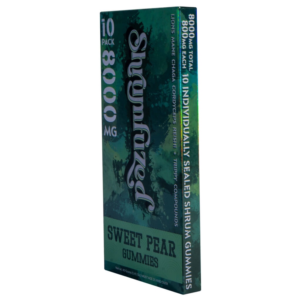 Shrumfuzed Nootropic Mushroom Gummies 10pc – Sweet Pear