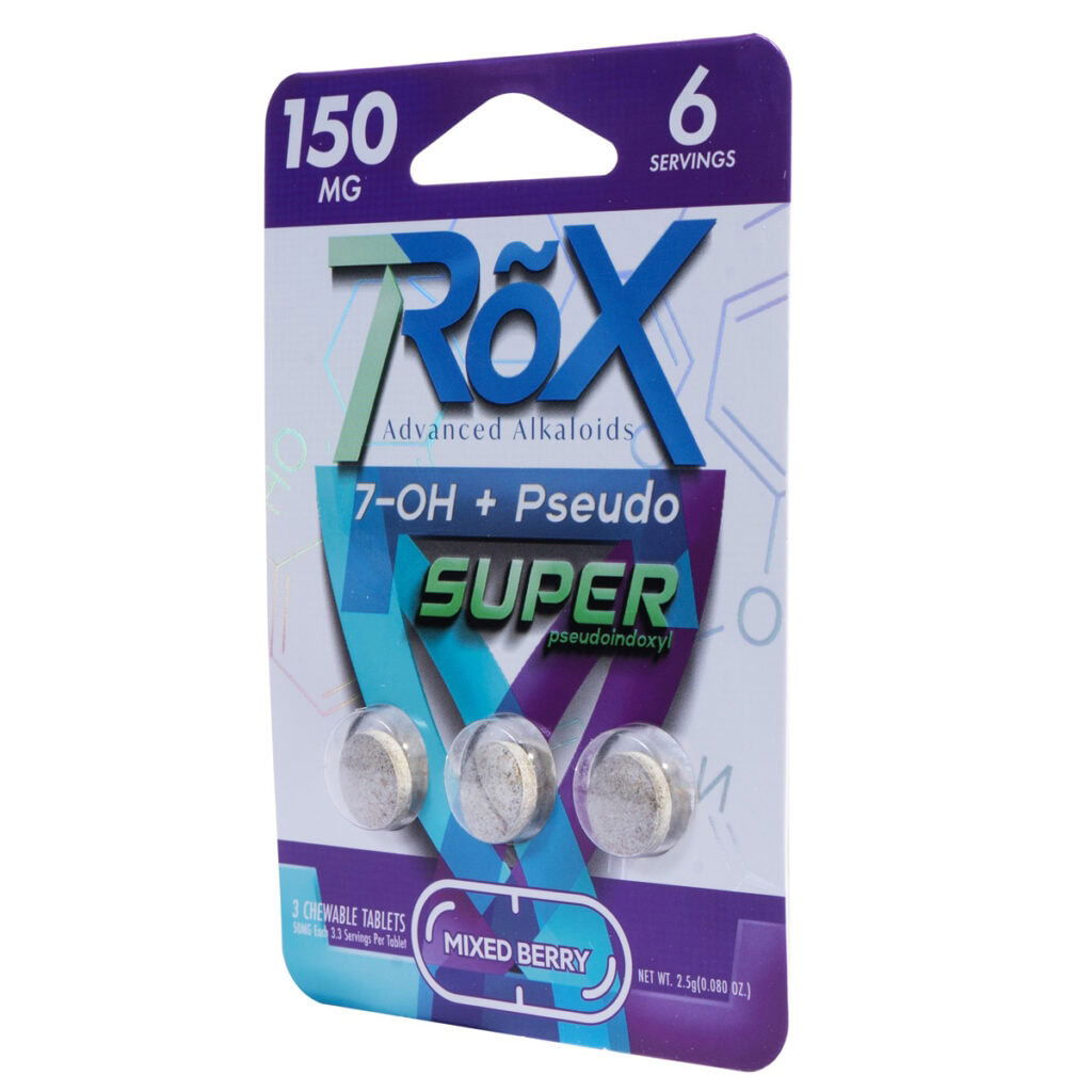 7RõX 7Hydroxy + Pseudo Tablets 50mg 3pc – Mixed Berry