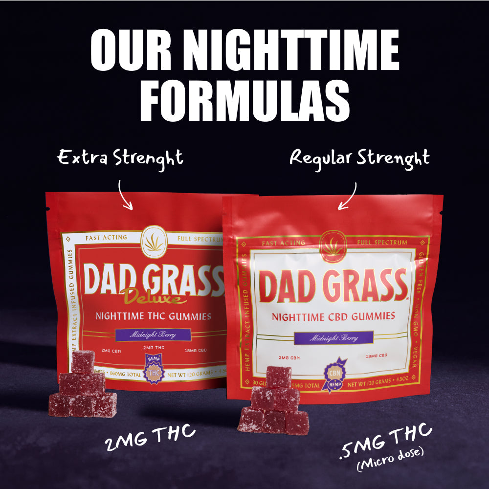 Dad Grass Nighttime Formula CBD + CBN Gummies