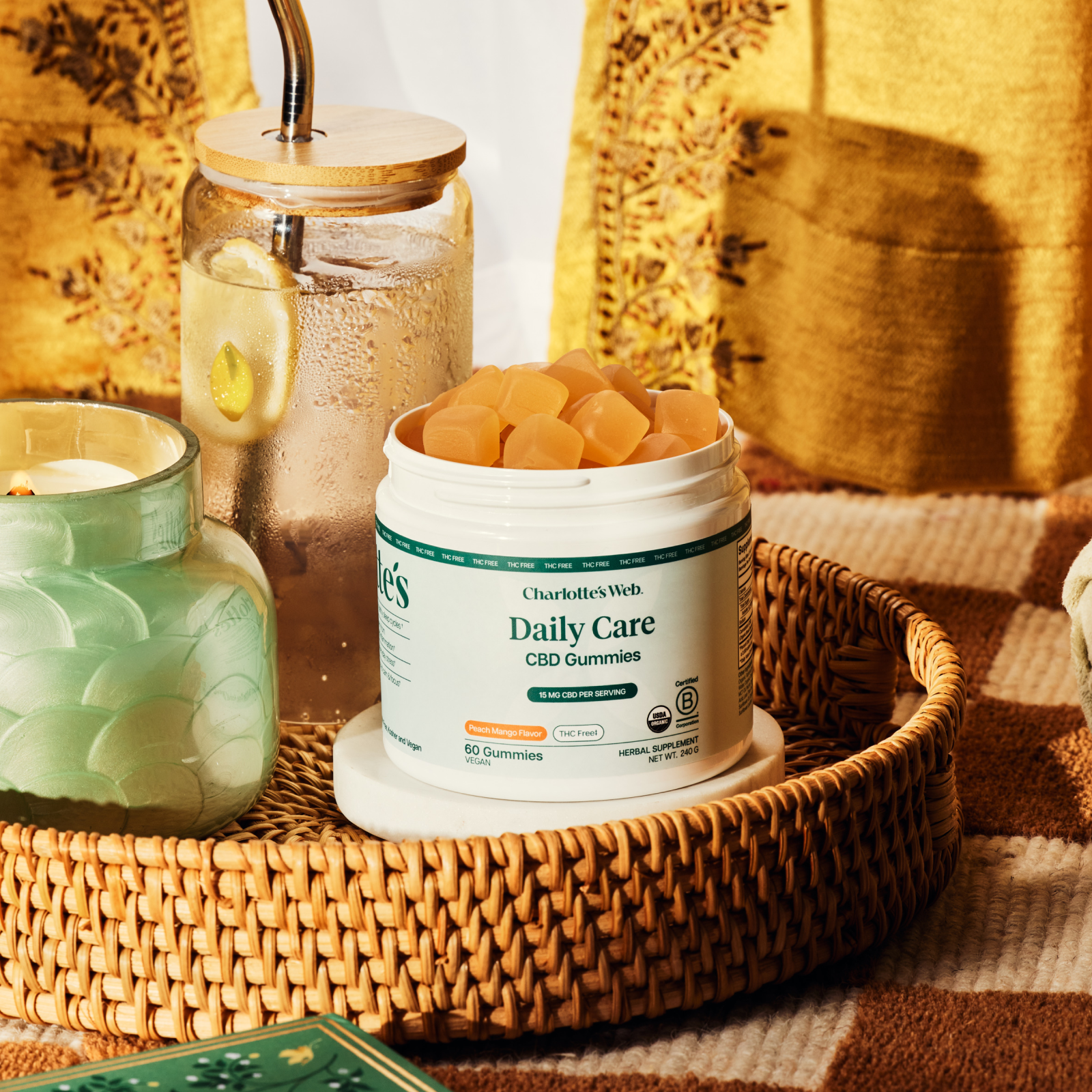 Charlotte's Web Daily Care THC-Free CBD Gummies