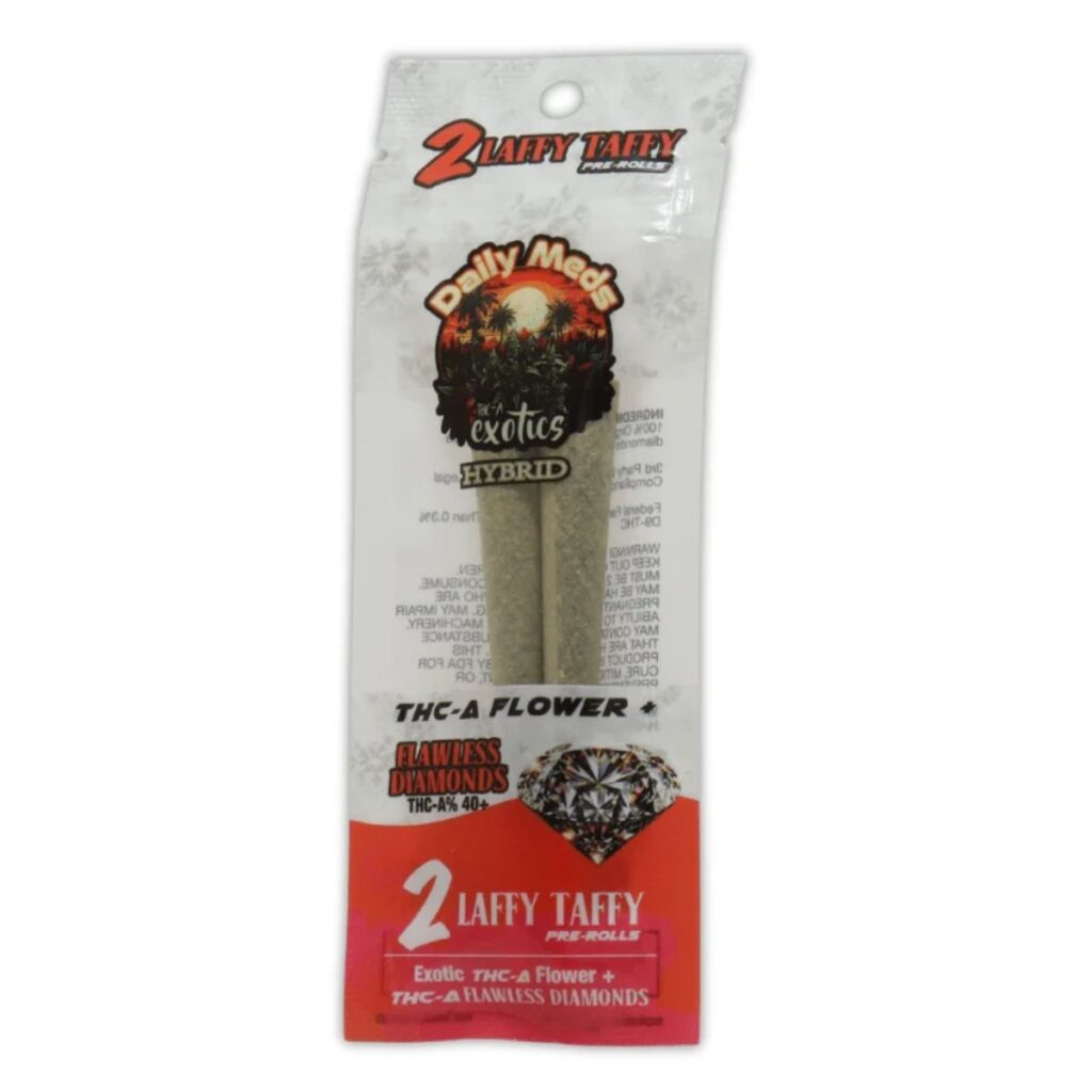 Dailymeds Exotics THCa Infused Prerolls 2g