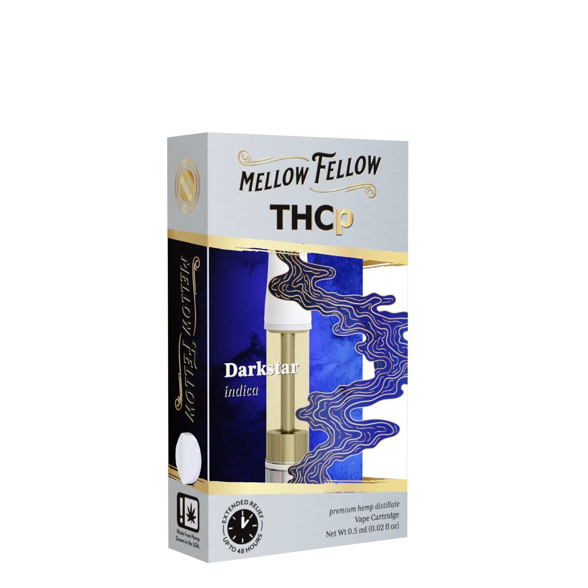 Mellow Fellow THCp 0.5ml Vape Cartridge - Darkstar (indica) Best Price