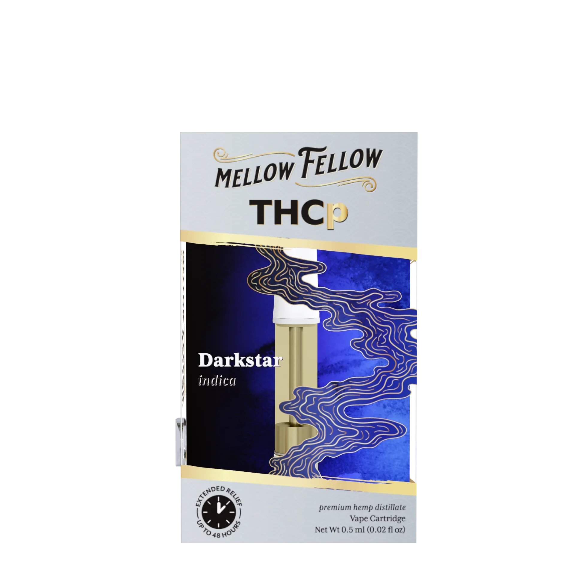 Mellow Fellow THCp 0.5ml Vape Cartridge - Darkstar (indica) Best Price