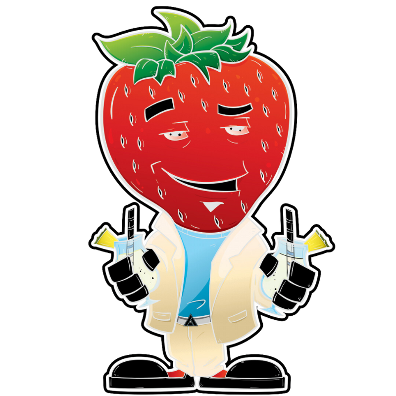 Delta Extrax Strawberry Colada | Gummies THCa 7000mg | Adios Blend Best Sales Price - Gummies