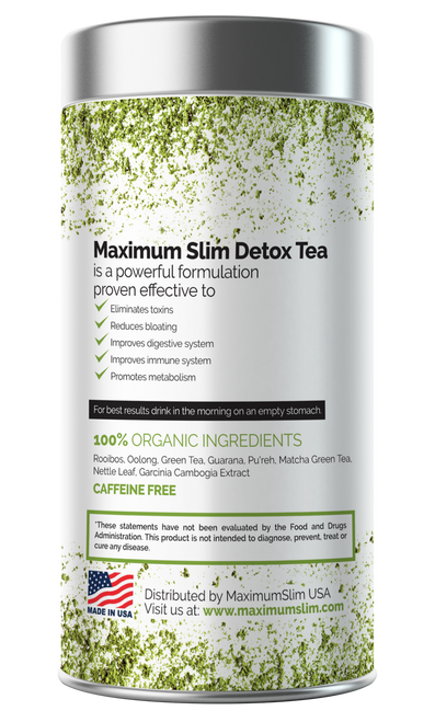Maximum Slim ORGANIC DETOX Tea Best Price