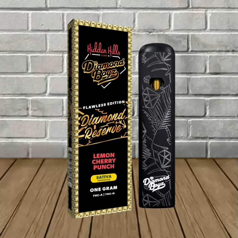Hidden Hills X Diamond Boyz Diamond Reserve THCa + THCh Disposable 1g