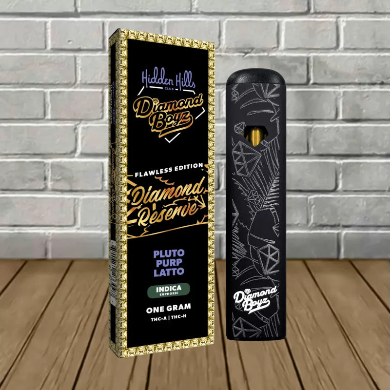 Hidden Hills X Diamond Boyz Diamond Reserve THCa + THCh Disposable 1g