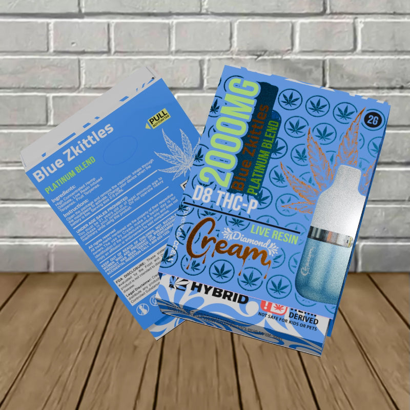 Cream Diamond Live 2000mg D8 + THCp Platinum Blend