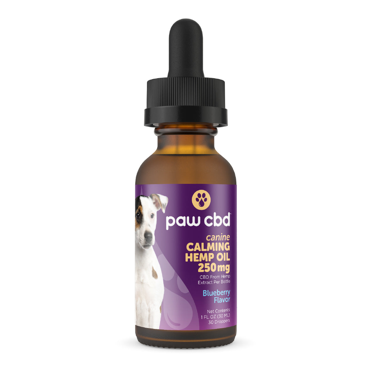 Paw CBD Broad Spectrum CBD Dog Calming Oil Tincture