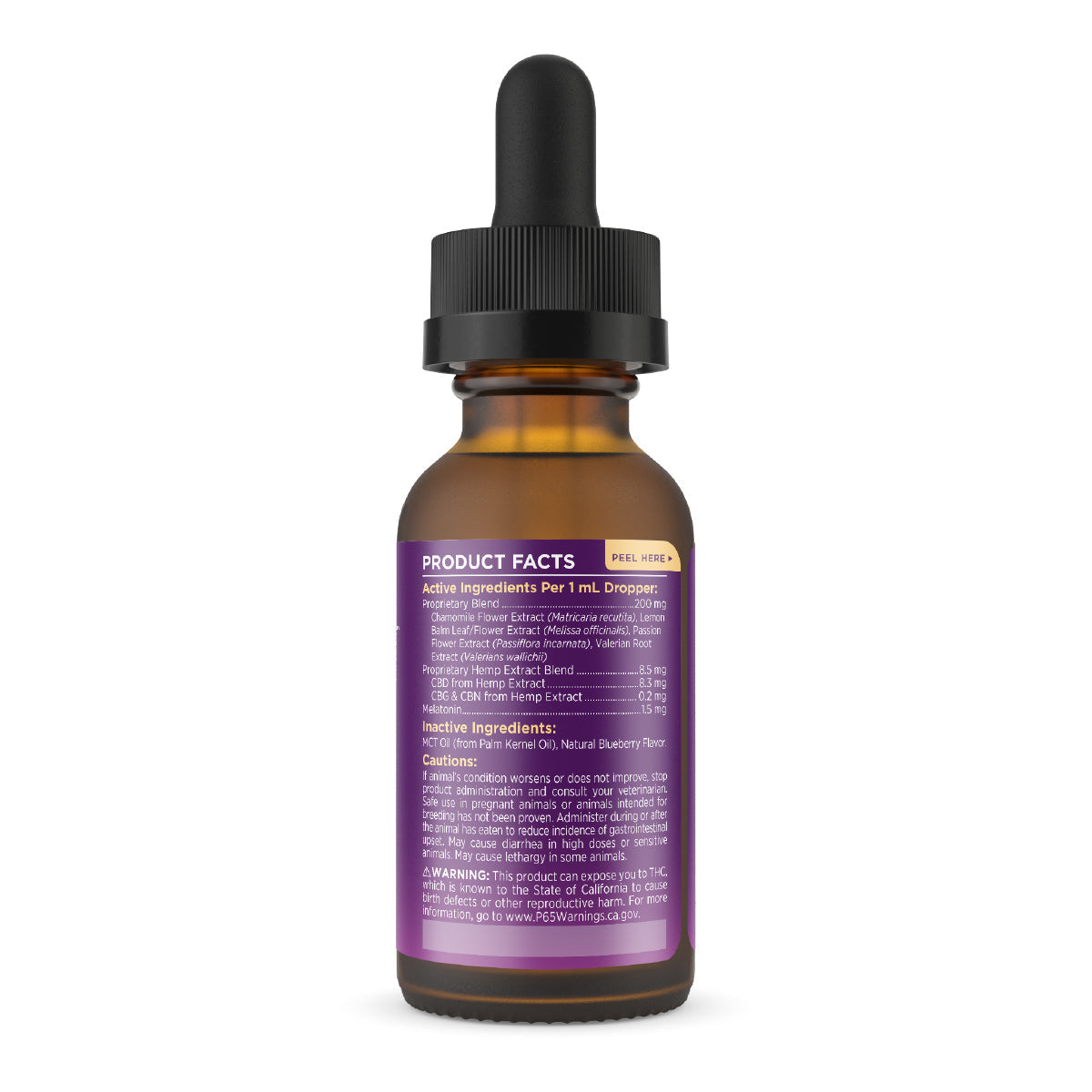 Paw CBD Broad Spectrum CBD Dog Calming Oil Tincture