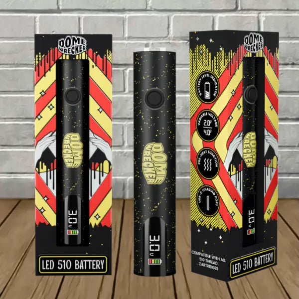 Domewrecker LED 510 Cartridge Battery 450mAh Best Price