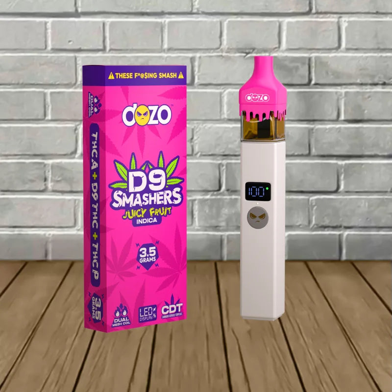 Dozo D9 Smashers THCa Blend Disposable Vape 3.5g Best Price