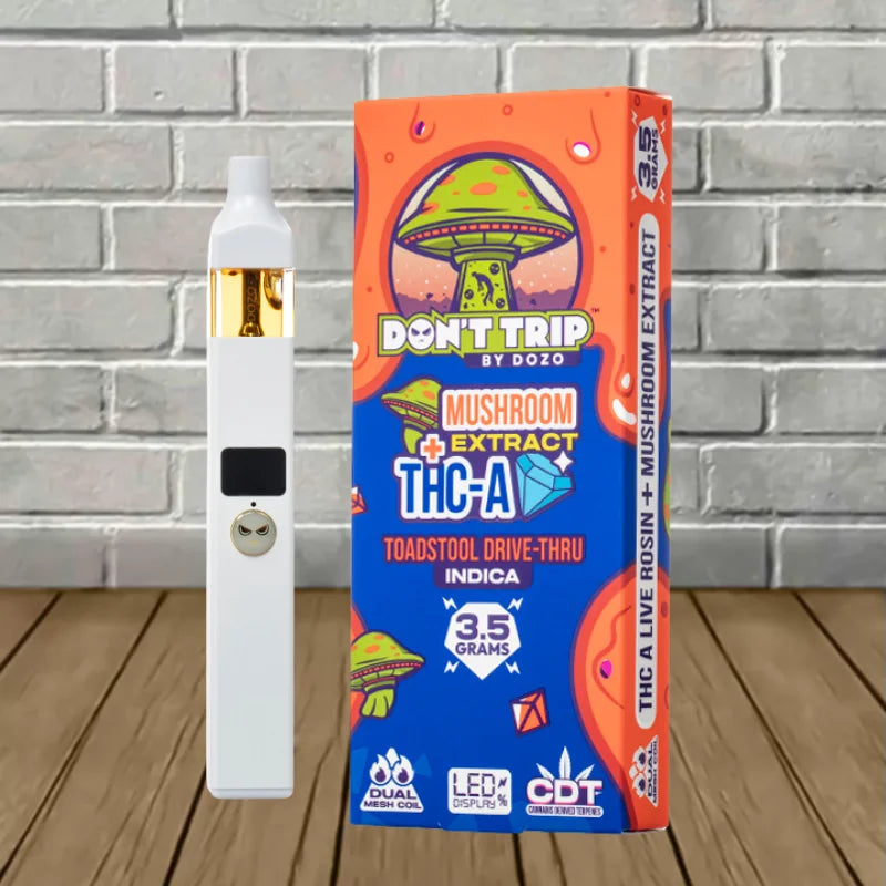 Dozo Don’t Trip Mushroom Extract + THCa Disposable 3.5g Best Price