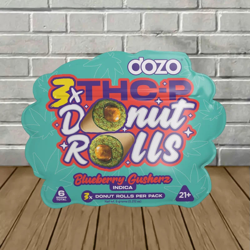 Dozo THCp Donut Rolls 3ct