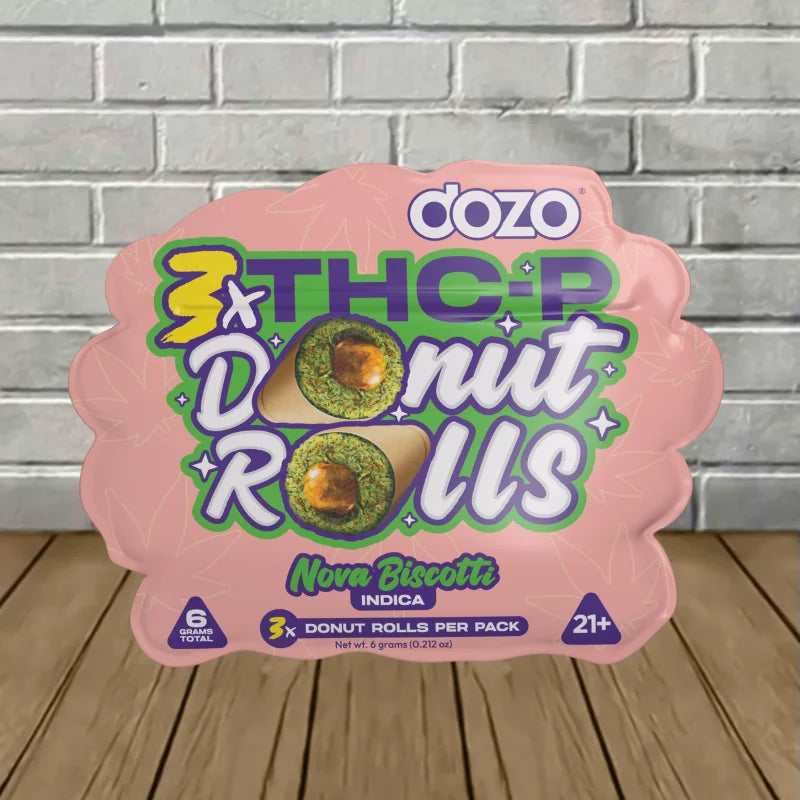 Dozo THCp Donut Rolls 3ct