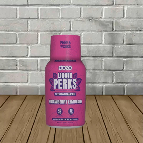 Dozo Liquid PERKS 7-Hydroxymitragynine Extract Shot Full Case (12ct)