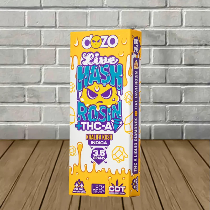 Dozo Live Hash Rosin + THCa Diamond Disposable 3.5g Best Price