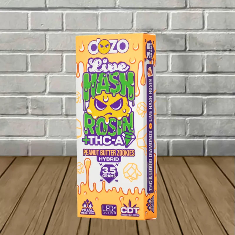 Dozo Live Hash Rosin + THCa Diamond Disposable 3.5g Best Price