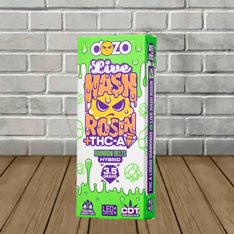Dozo Live Hash Rosin + THCa Diamond Disposable 3.5g Best Price