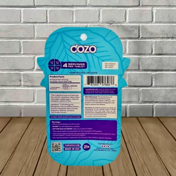 Dozo PERKS Extra Strength 7-OH Extract Tablets 4ct