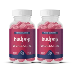 EXHALE Live Rosin Indica Gummies