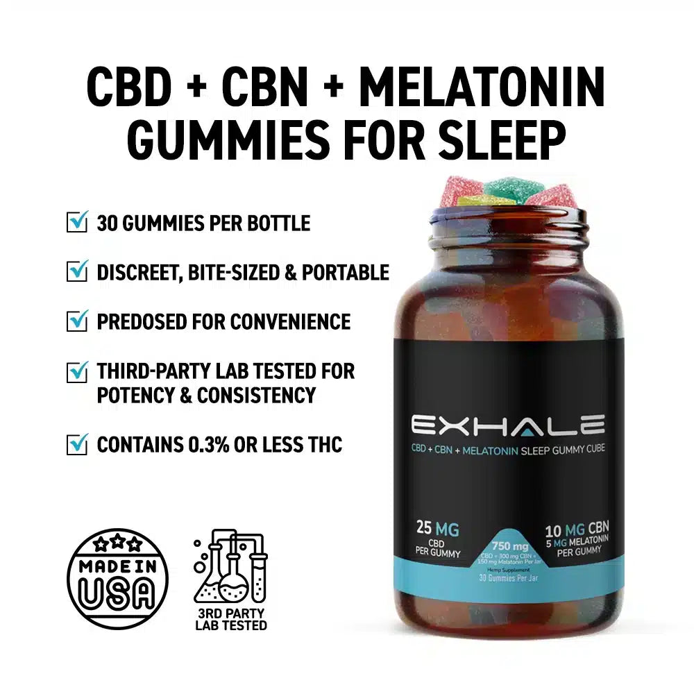 CBD + CBN Sleep Gummies