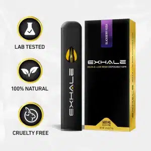 Exhale Delta 8 Live Resin Disposable Vapes