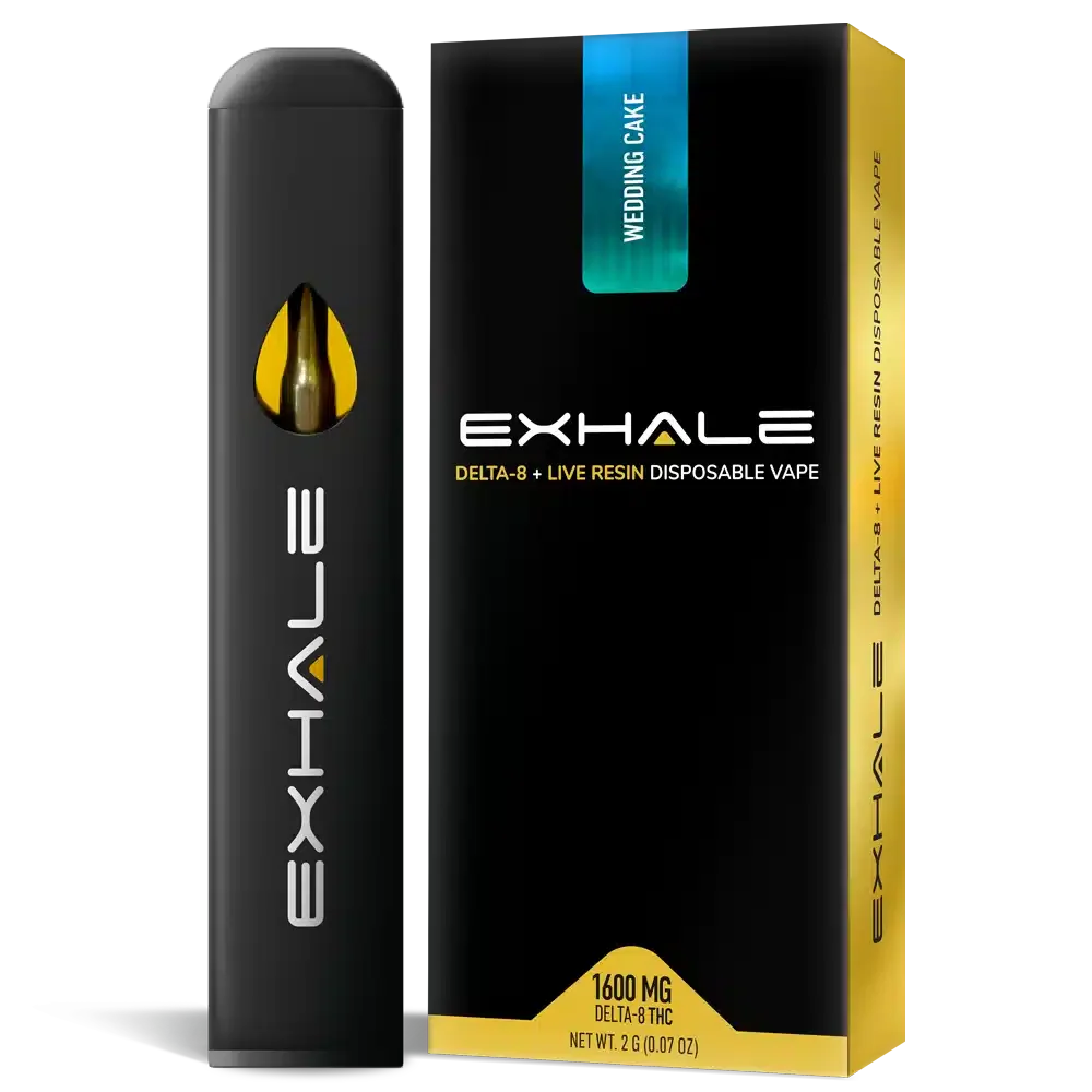 Exhale Delta 8 Live Resin Disposable Vapes