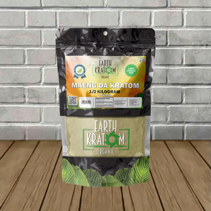 Earth Kratom Red Maeng Da Powder