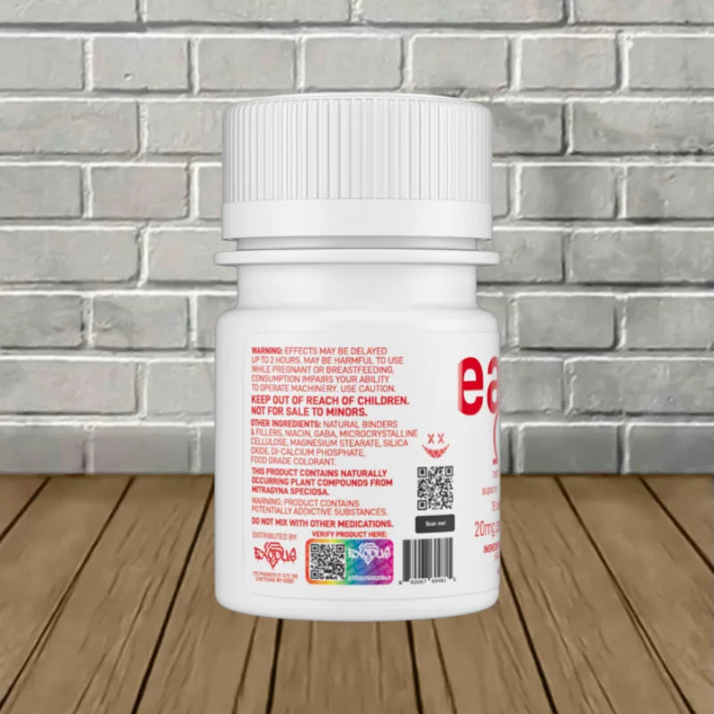 Eat Ohmz 7-Hydroxy 15ct 20mg Tablet Bottle