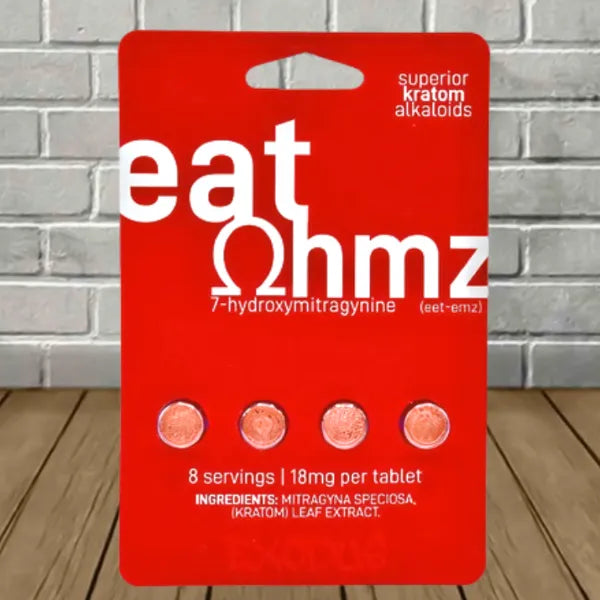 Exodus Eat Ohmz 7 Hydroxy Kratom Tablets Best Price