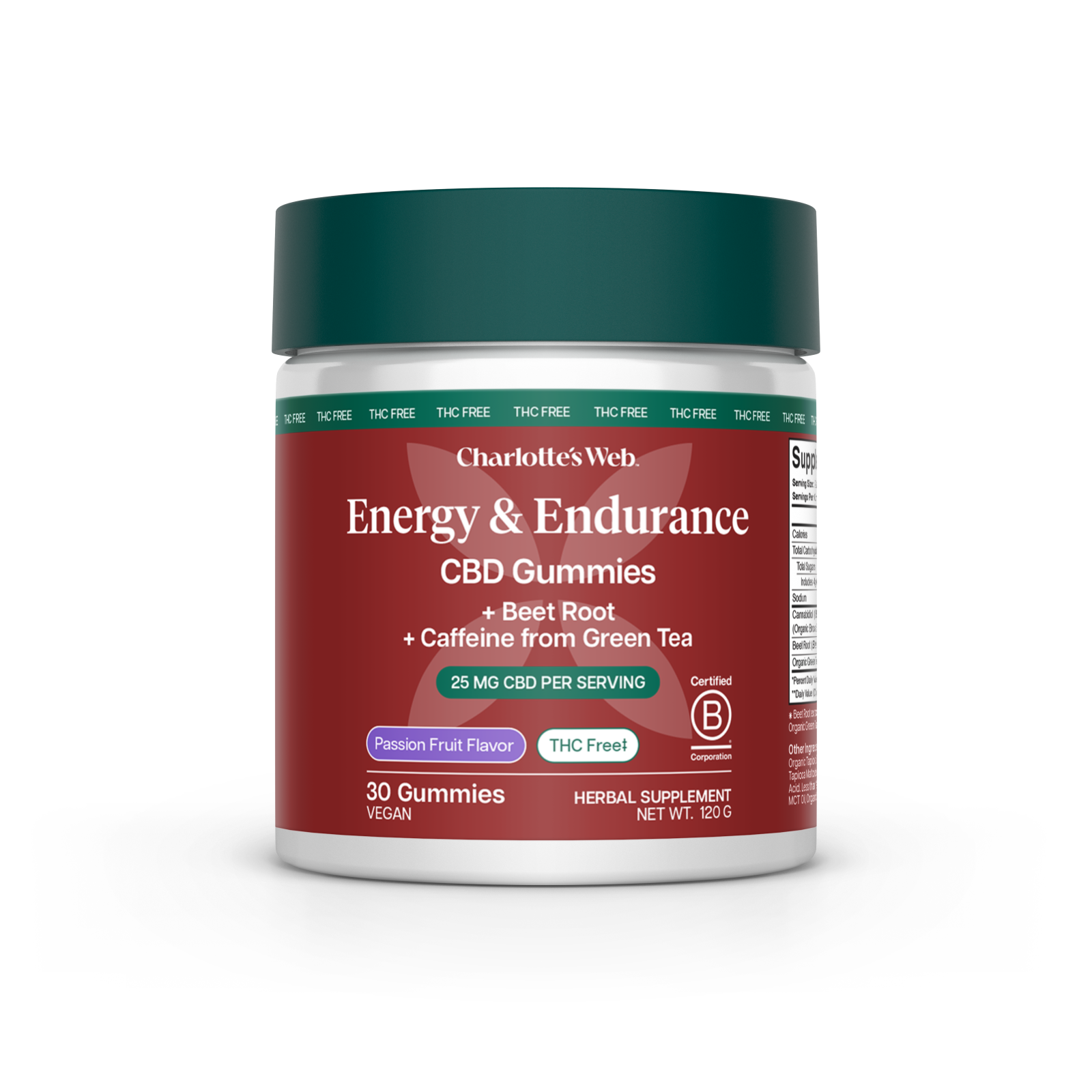 Charlotte's Web Energy & Endurance CBD Gummies