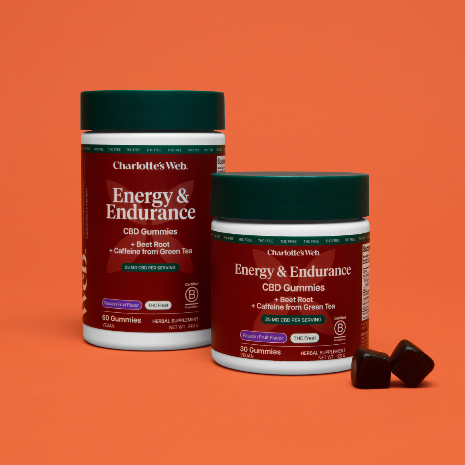 Charlotte's Web Energy & Endurance CBD Gummies