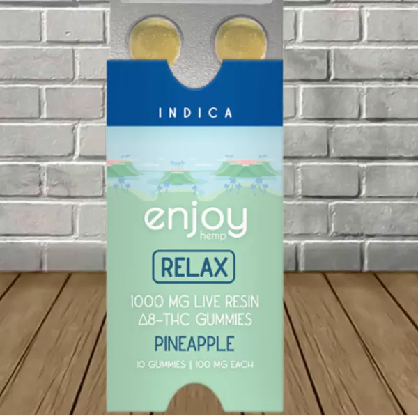 Enjoy Hemp Live Resin Delta 8 Blister Pack 1000mg Best Price