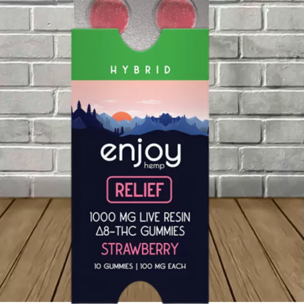 Enjoy Hemp Live Resin Delta 8 Blister Pack 1000mg Best Price