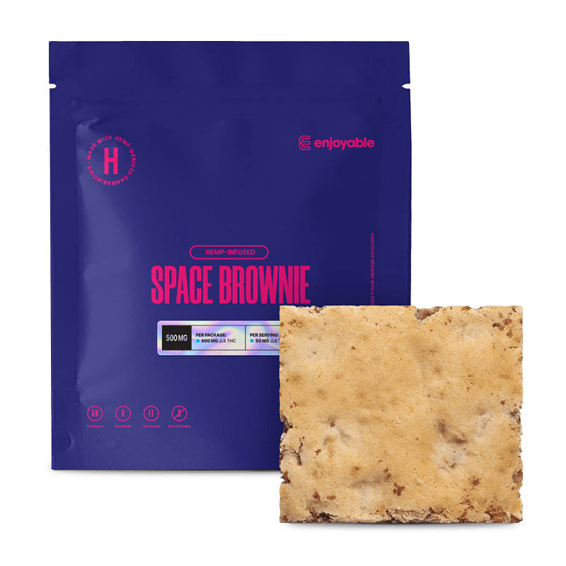 Enjoyable - Space Brownie - Delta-8 THC - 1000MG