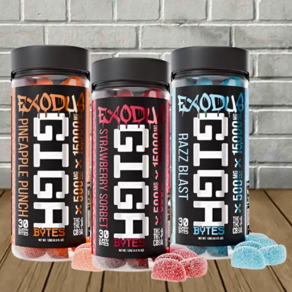 Exodus Gigabytes Gummy Bytes 15000mg Best Price