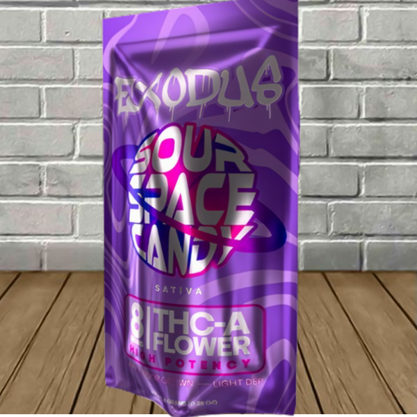 Exodus High-Potency Indoor THCa Flower 8g Best Price