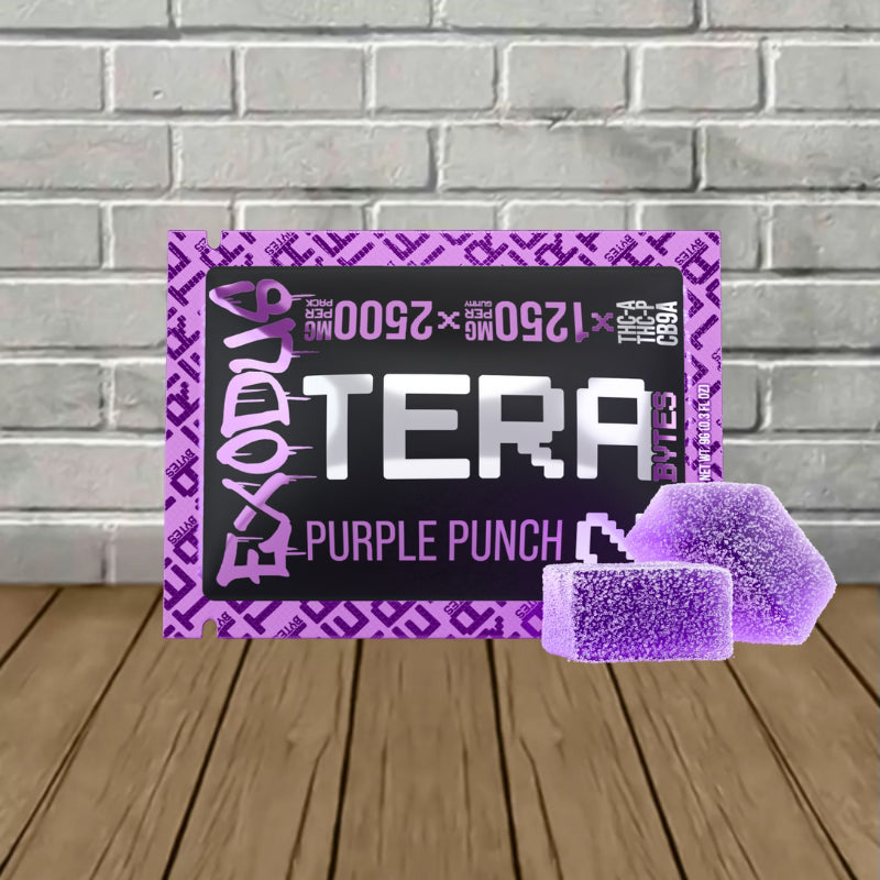 Exodus Tera Bytes THCa + THCp + CB9a Gummies 2,500mg