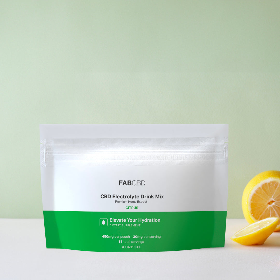 CBD Electrolyte Drink Mix from FAB CBD Best Price