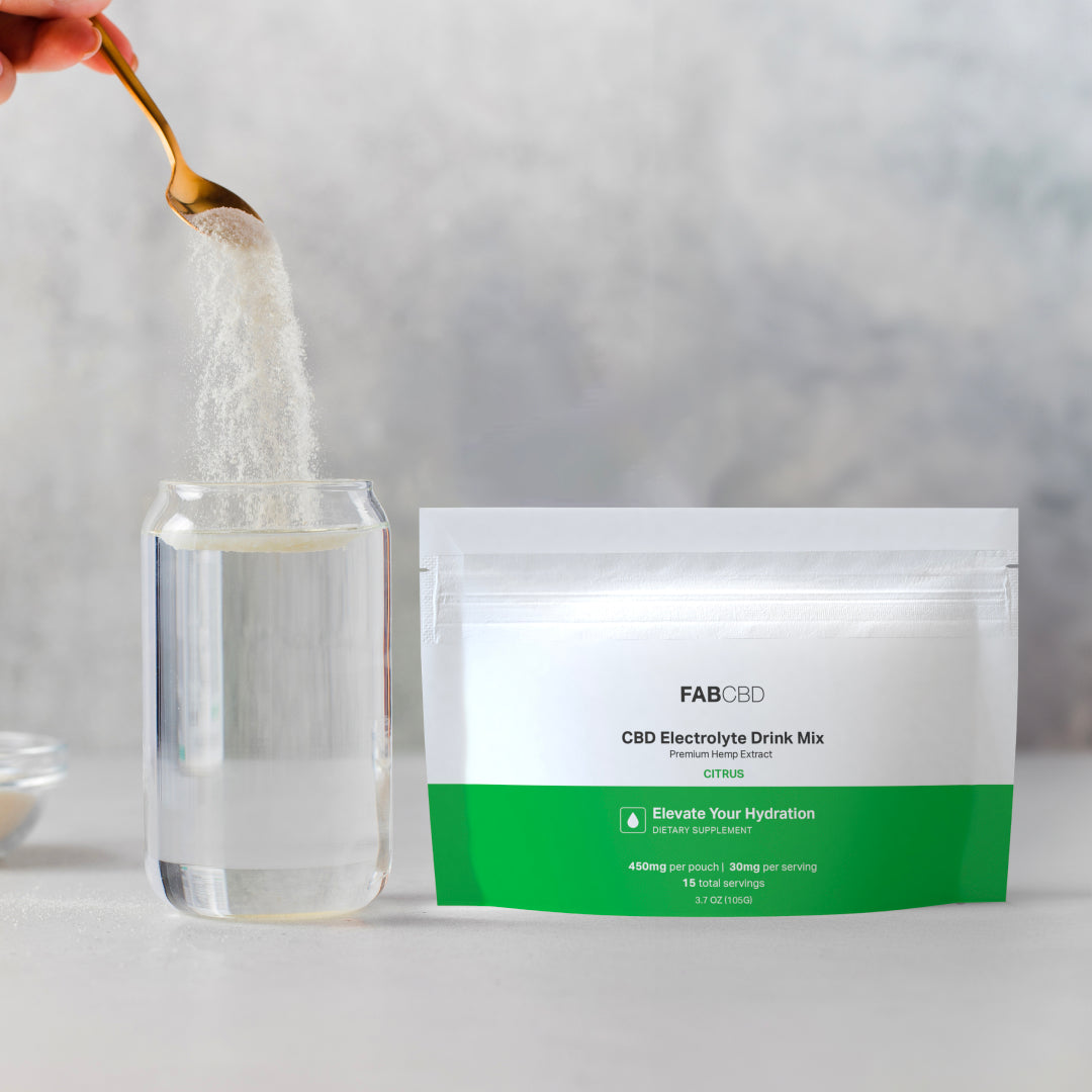 CBD Electrolyte Drink Mix from FAB CBD Best Price